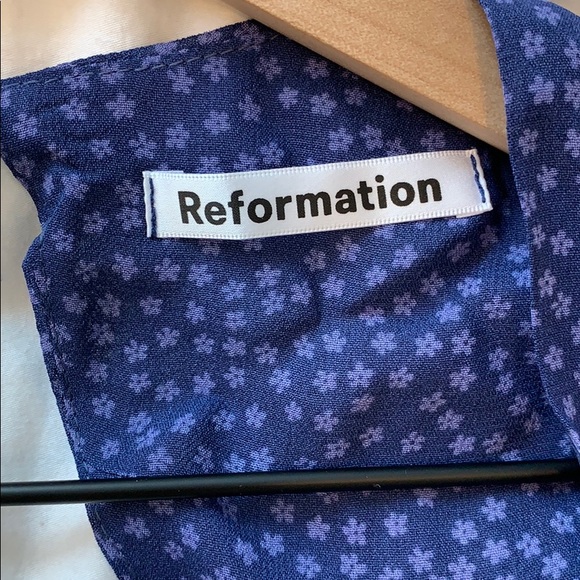 NWT Reformation Kenni Dress in Hyacinth - Picture 5 of 10